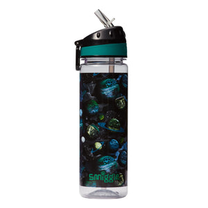 Smiggle – Mirage Trinkflasche mit Strohhalm, BPA-frei, 650 ml