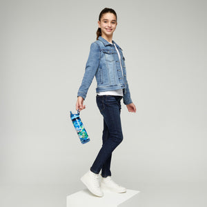 Smiggle – Mirage Trinkflasche mit Strohhalm, BPA-frei, 650 ml