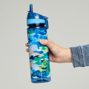 Smiggle – Mirage Trinkflasche mit Strohhalm, BPA-frei, 650 ml