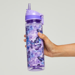 Smiggle – Mirage Trinkflasche mit Strohhalm, BPA-frei, 650 ml