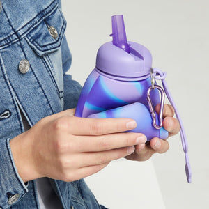 Smiggle - Mirage Silikon Faltbare BPA-freie Wasserflasche 630 ML