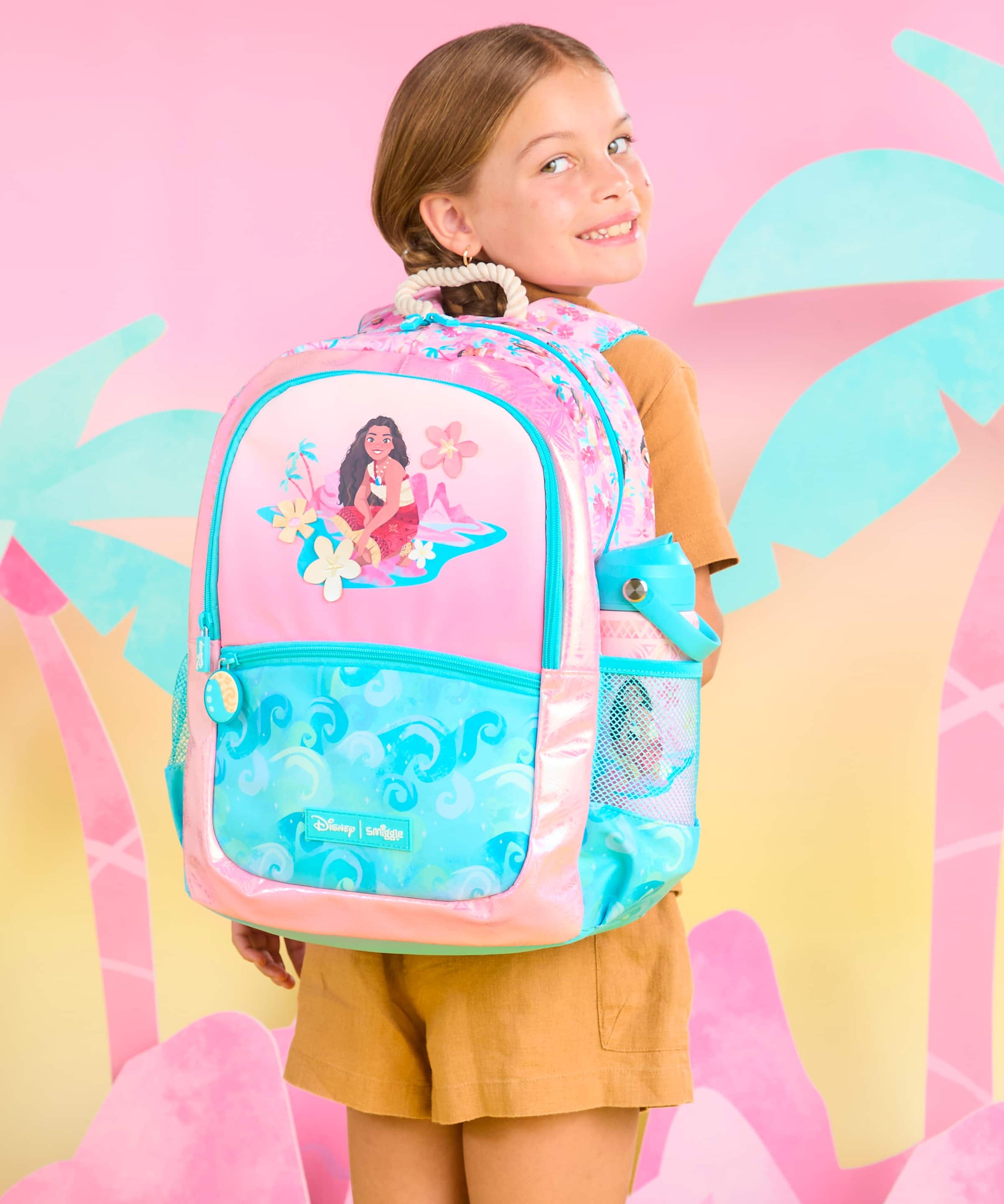 Smiggle - Moana Klasik Okul Sırt Çantası