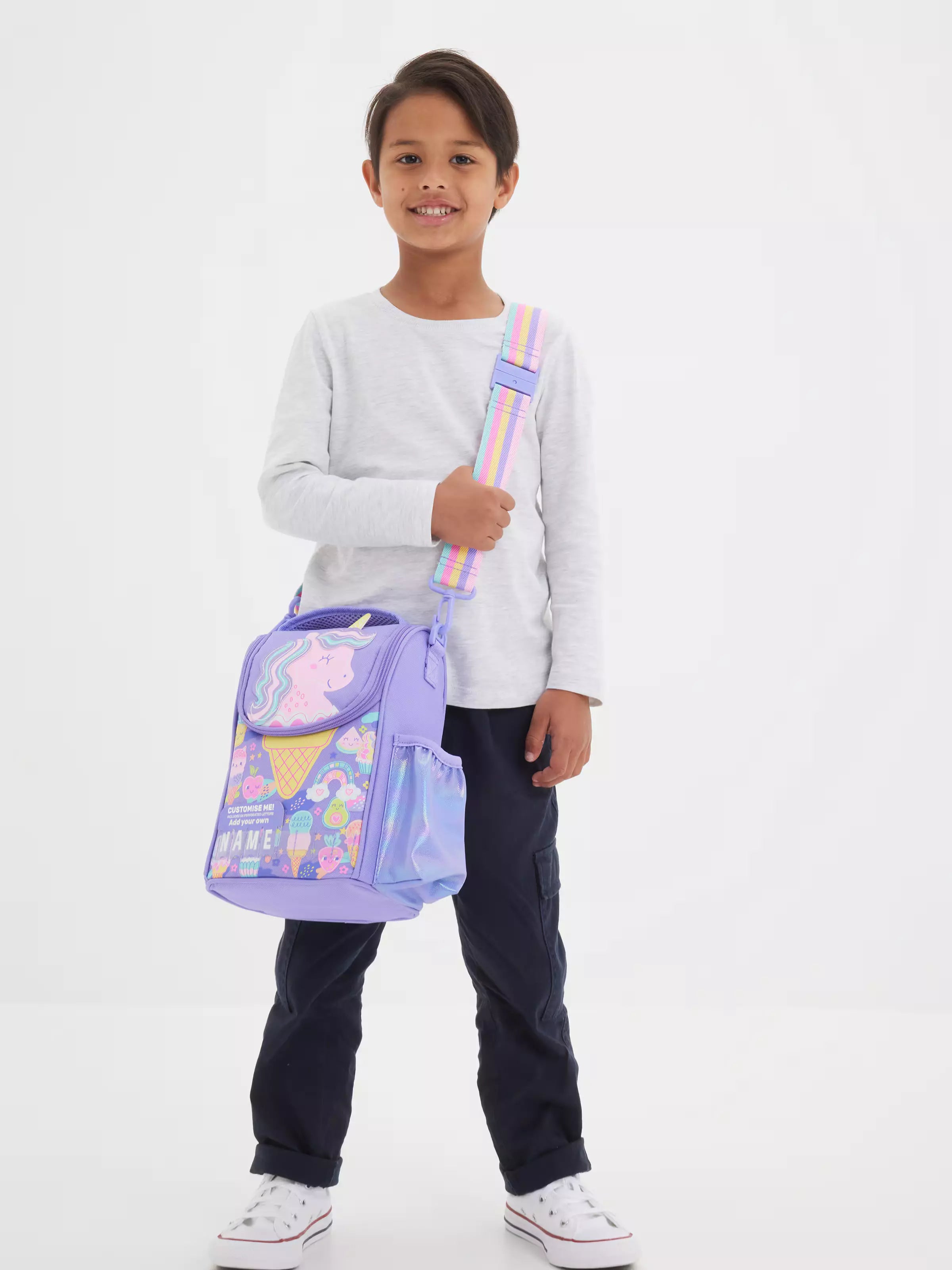 Smiggle - Happy Tales Namensschild Kindergarten Lunch- und Ausflugstasche