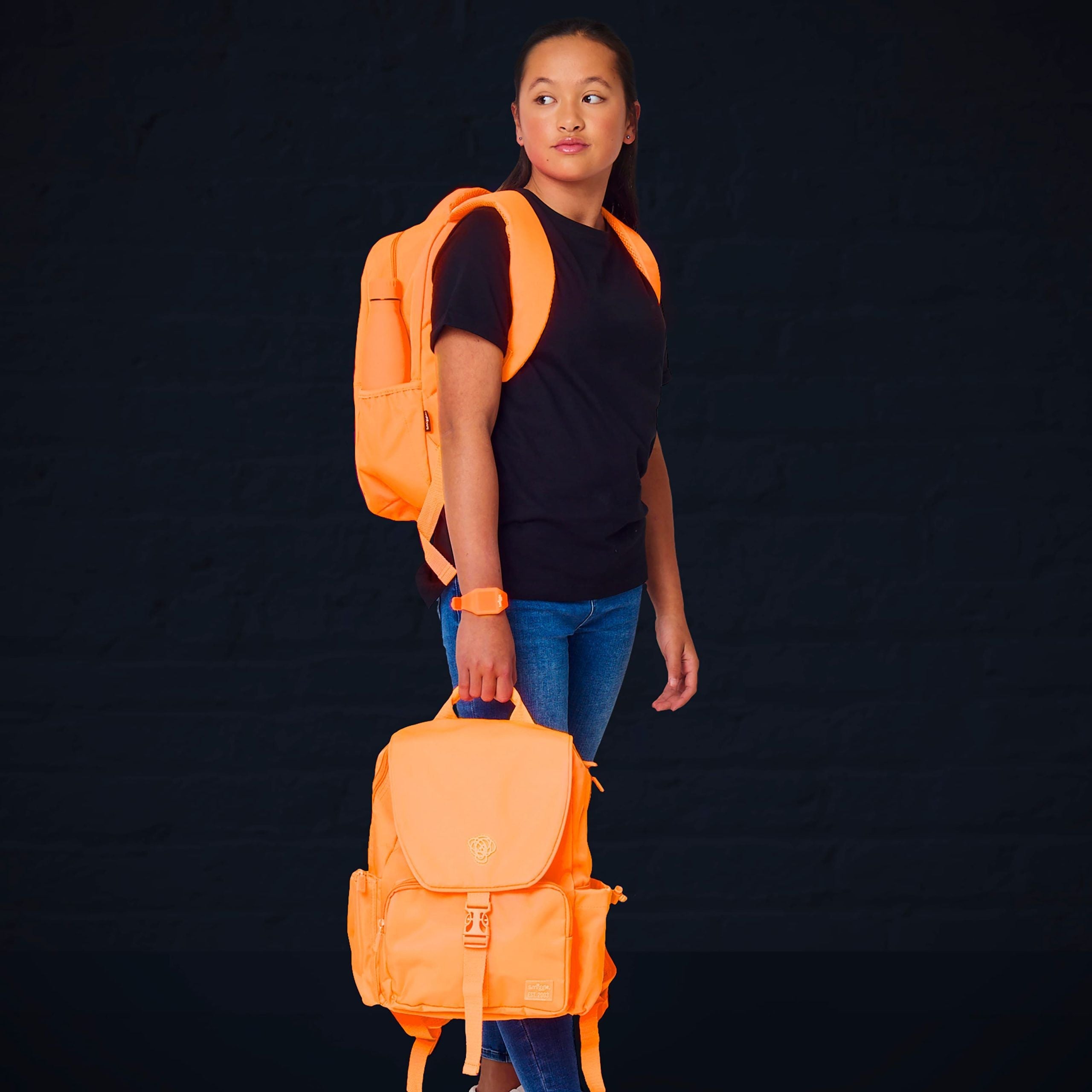 Smiggle – Großer Neon-Rucksack