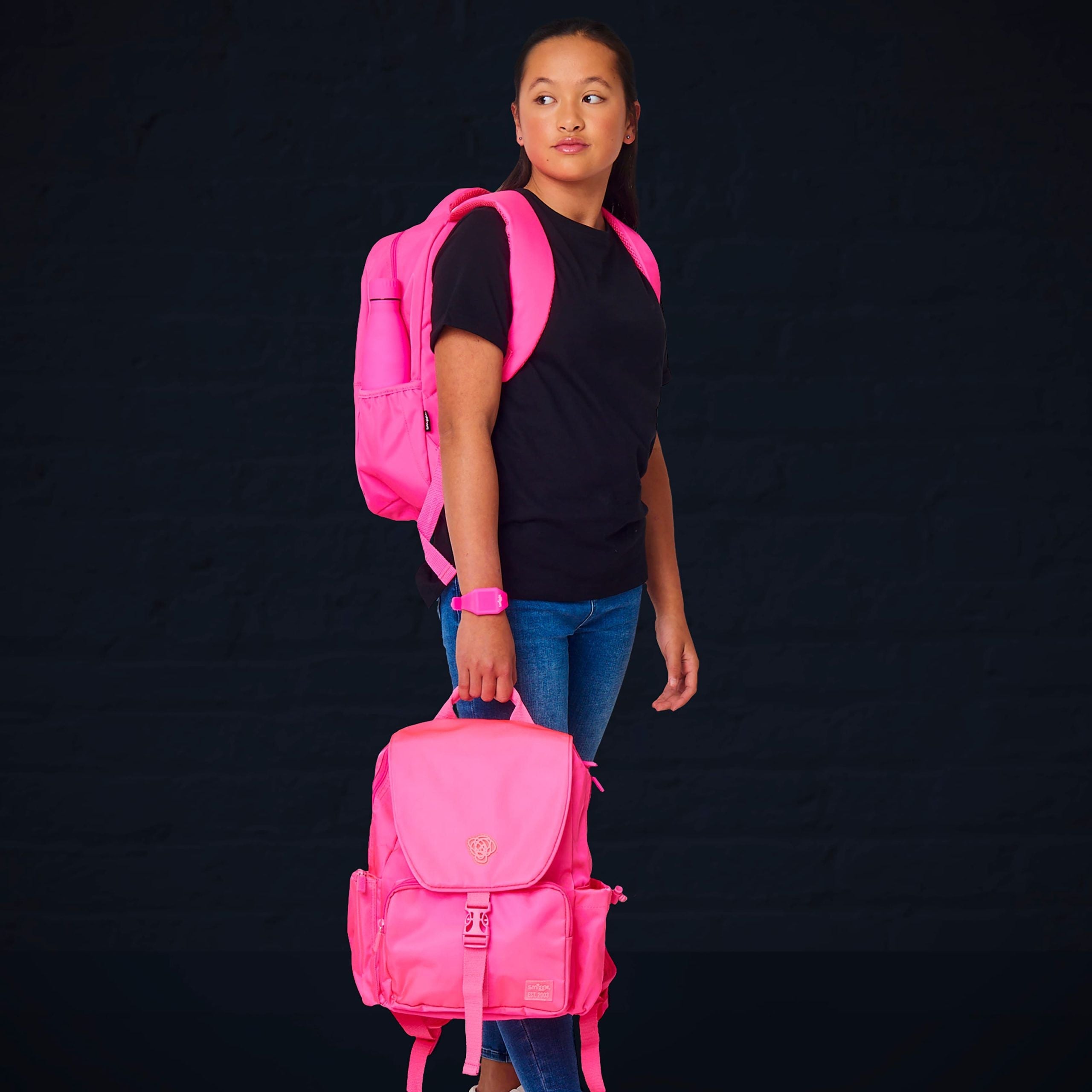 Smiggle – Großer Neon-Rucksack