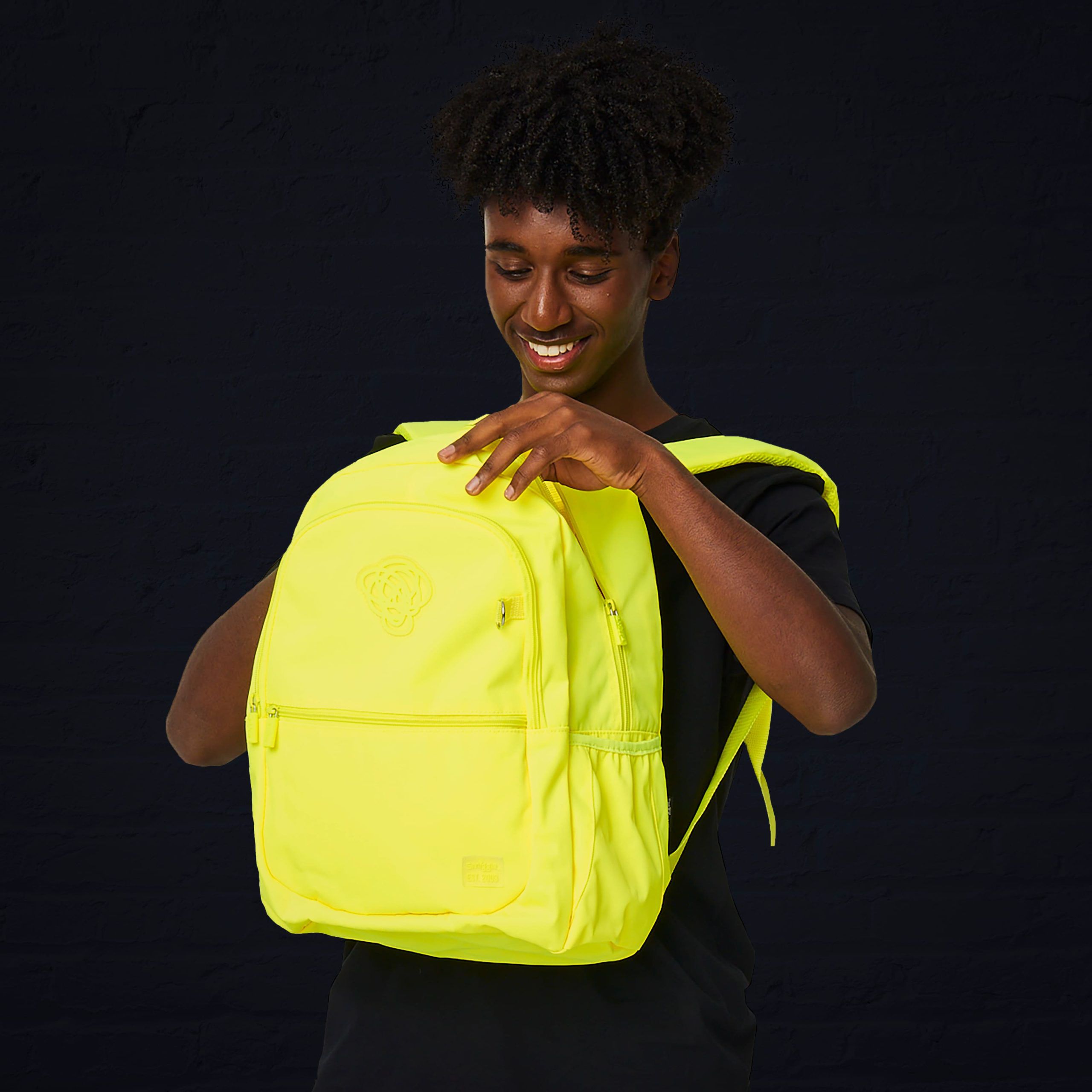 Smiggle – Klassischer Neon-Rucksack