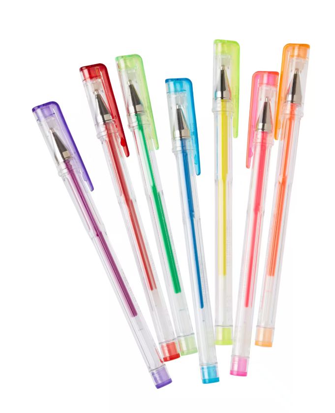 Smiggle – Gelstifte mit Neon-Duft, 7 Stück