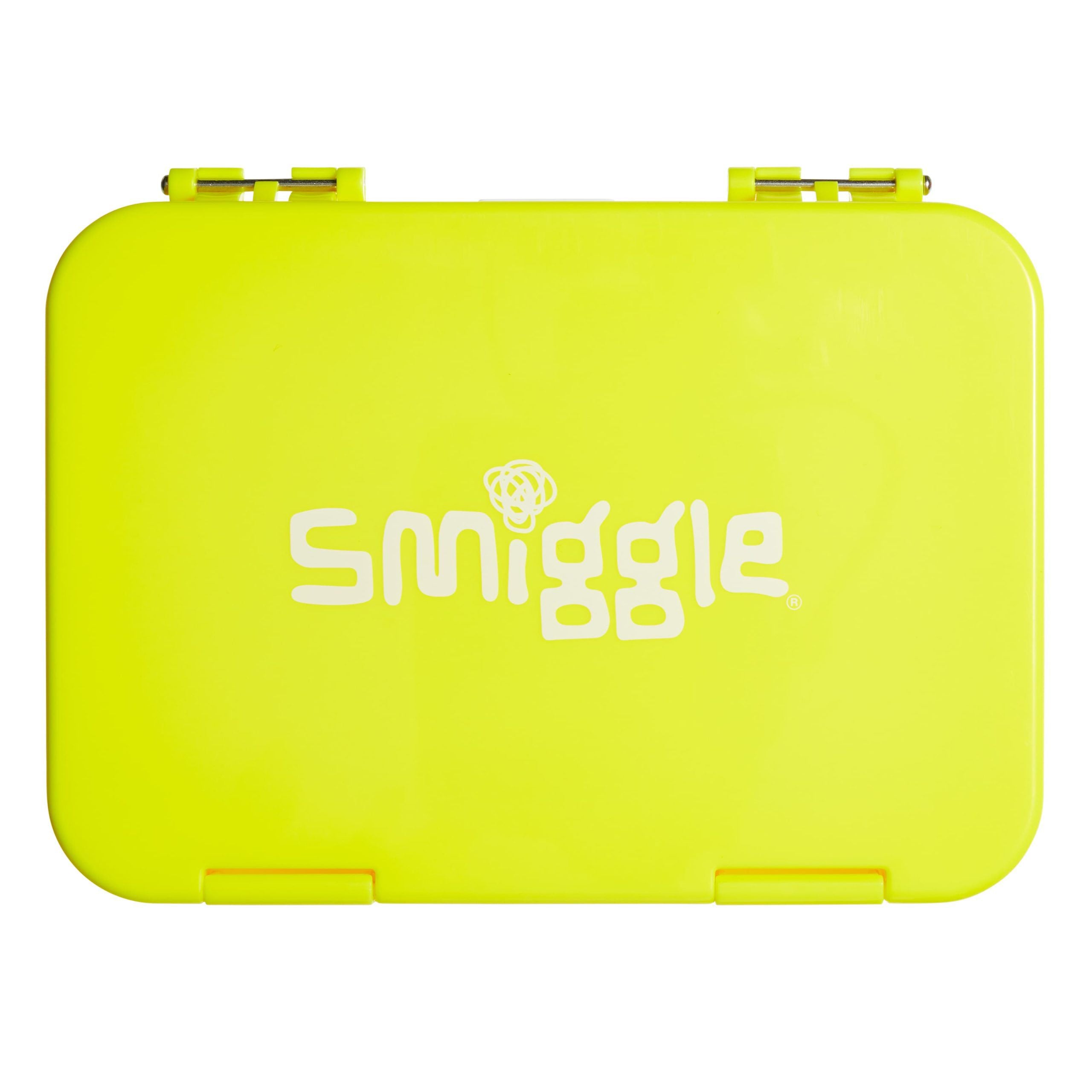 Smiggle – Neonfarbene mittelgroße Bento-Lunchbox