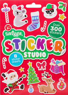 Smiggle – Weihnachtssticker-Studiobuch
