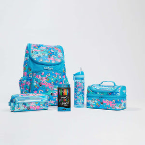 Smiggle – Schultaschen-Set – Hide Blue Schulrucksack