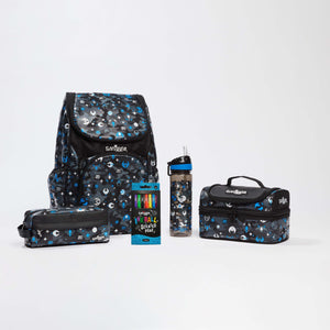 Smiggle – Schultaschen-Set – Hide Black Schulrucksack