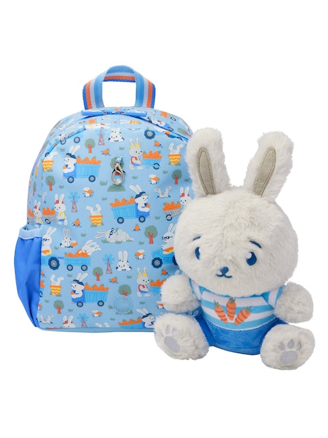 Smiggle - Out & About Çıkarılabilir Oyuncaklı Kreş Okul Sırt Çantası