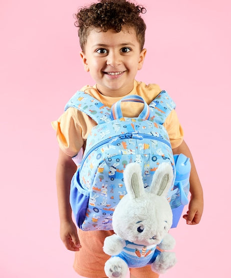 Smiggle - Out & About Çıkarılabilir Oyuncaklı Kreş Okul Sırt Çantası