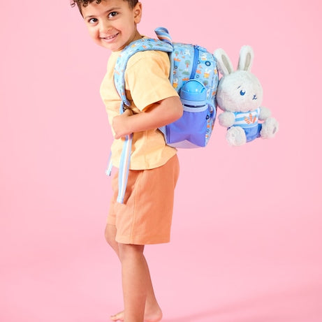 Smiggle - Out & About Abnehmbarer Spielzeug-Krippe Schulrucksack