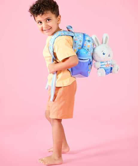 Smiggle - Out & About Çıkarılabilir Oyuncaklı Kreş Okul Sırt Çantası