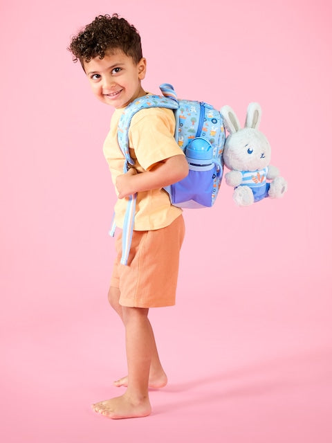 Smiggle - Out & About Çıkarılabilir Oyuncaklı Kreş Okul Sırt Çantası