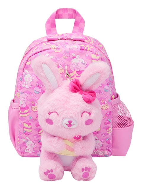 Smiggle - Out & About Abnehmbarer Spielzeug-Krippe Schulrucksack