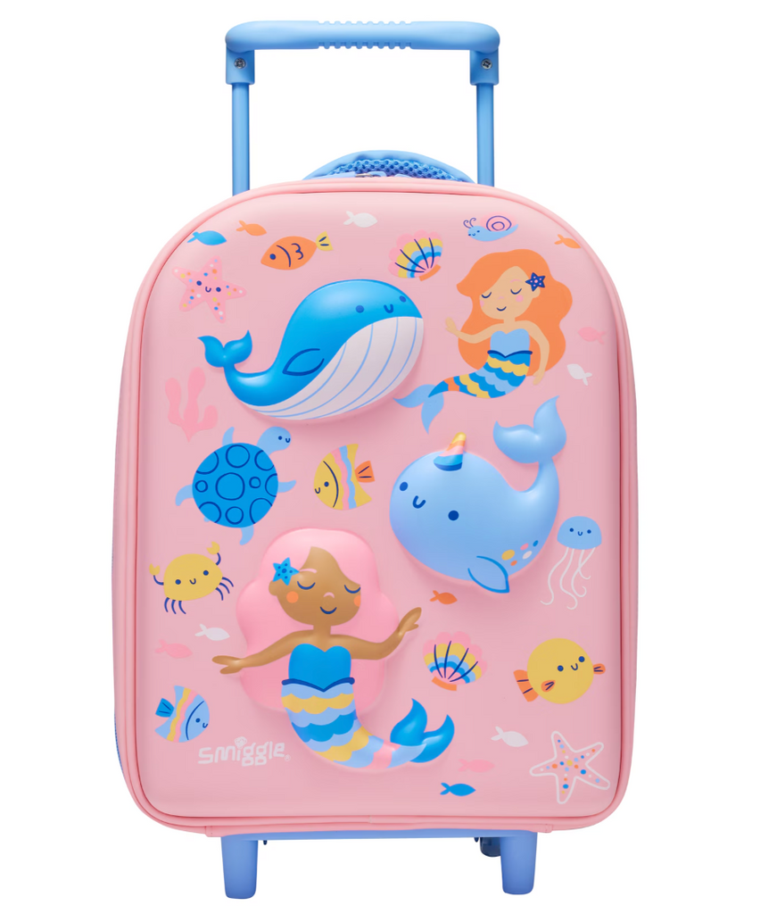 Smiggle - Over and Under Kindergarten und Vorschule Koffer mit Rollen