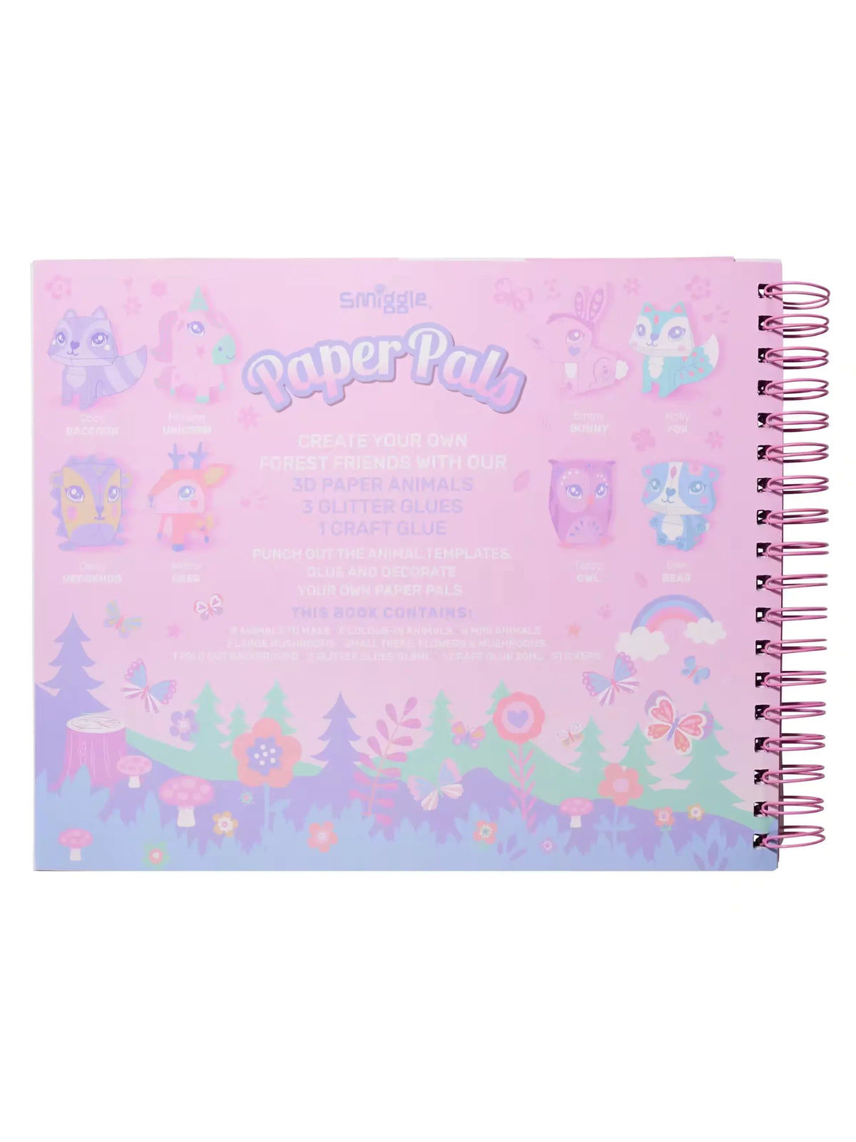 Smiggle – Paper Pals-Aktivitätsbuch