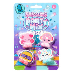Smiggle – Party Mix Radiergummi-Paket X4