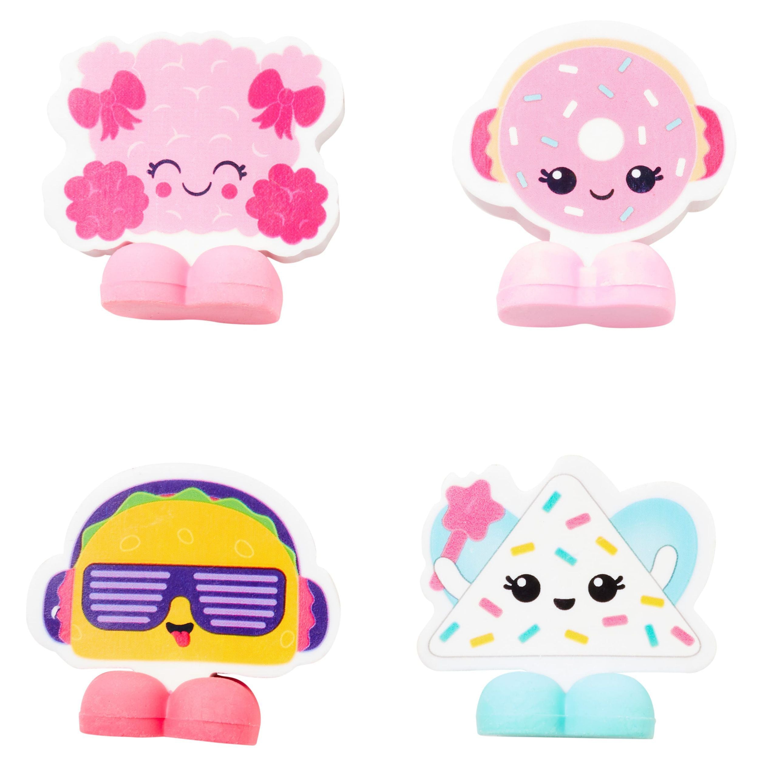 Smiggle – Party Mix Radiergummi-Paket X4