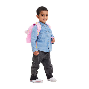 Smiggle - Peppa Pig Krippenrucksack mit abnehmbarem Spielzeug