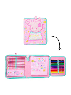 Smiggle - Peppa Wutz Federmäppchen und Schreibwaren-Set