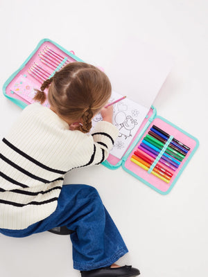 Smiggle – Peppa Pig Briefpapier-Set und Federmäppchen