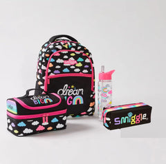 Smiggle - Peppy Schulranzen-Set, 4-teilig