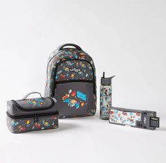 Smiggle - Peppy Schulranzen-Set, 4-teilig