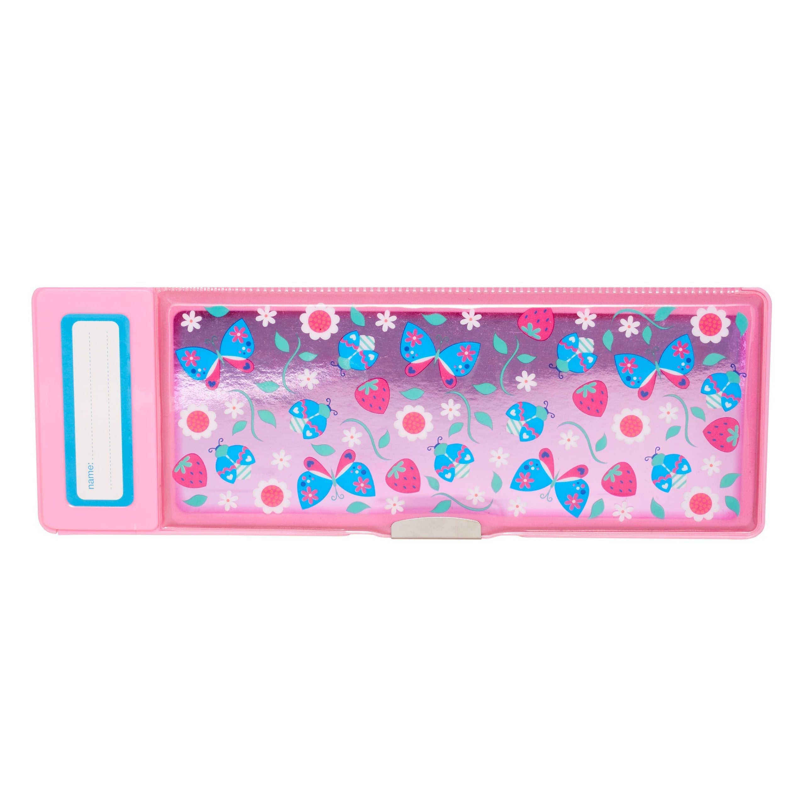 Smiggle – Automatisches Federmäppchen der Peppy-Serie mit Taschenrechner