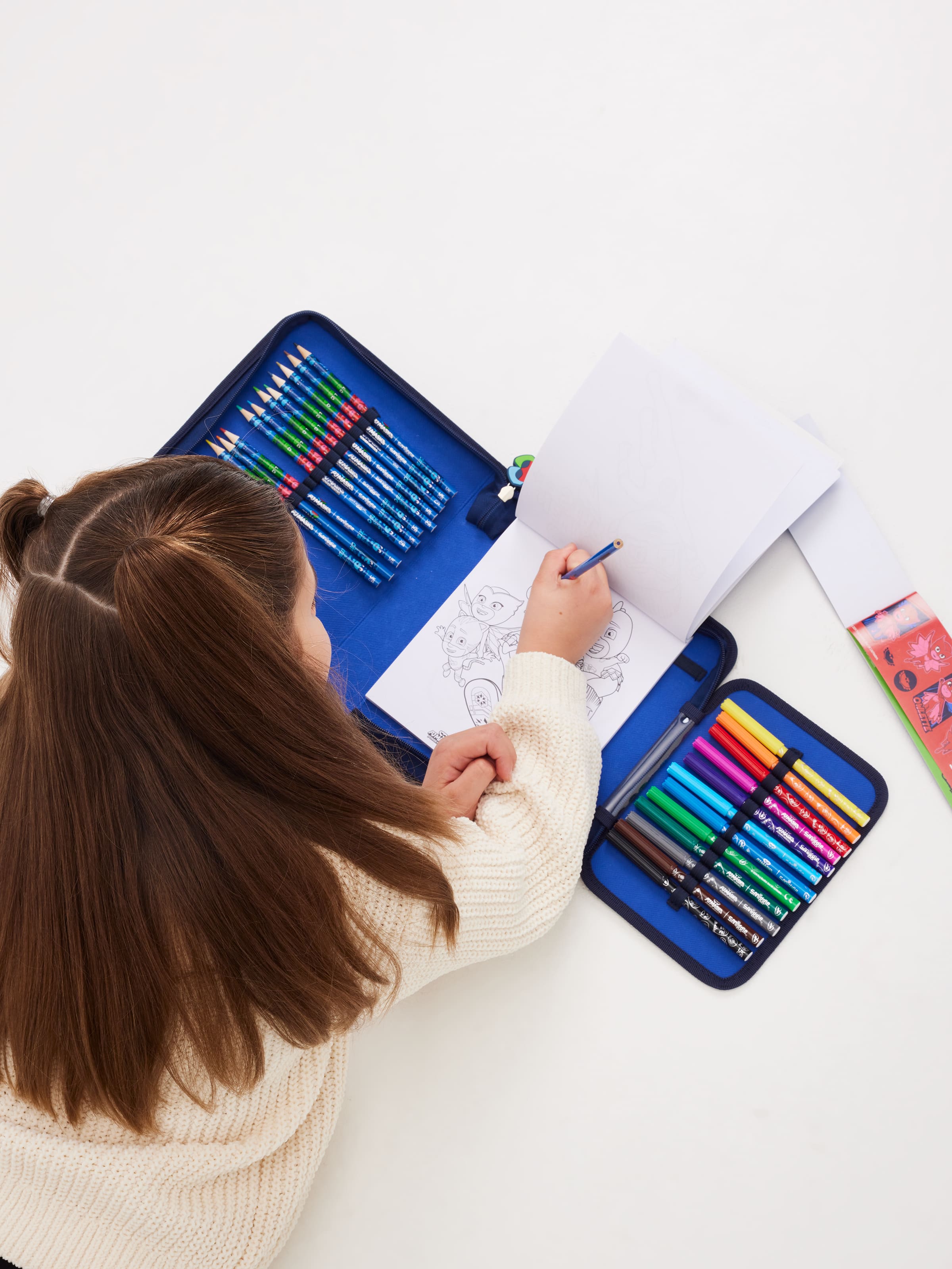 Smiggle - PJ Mask Schreibwarenset und Federmäppchen