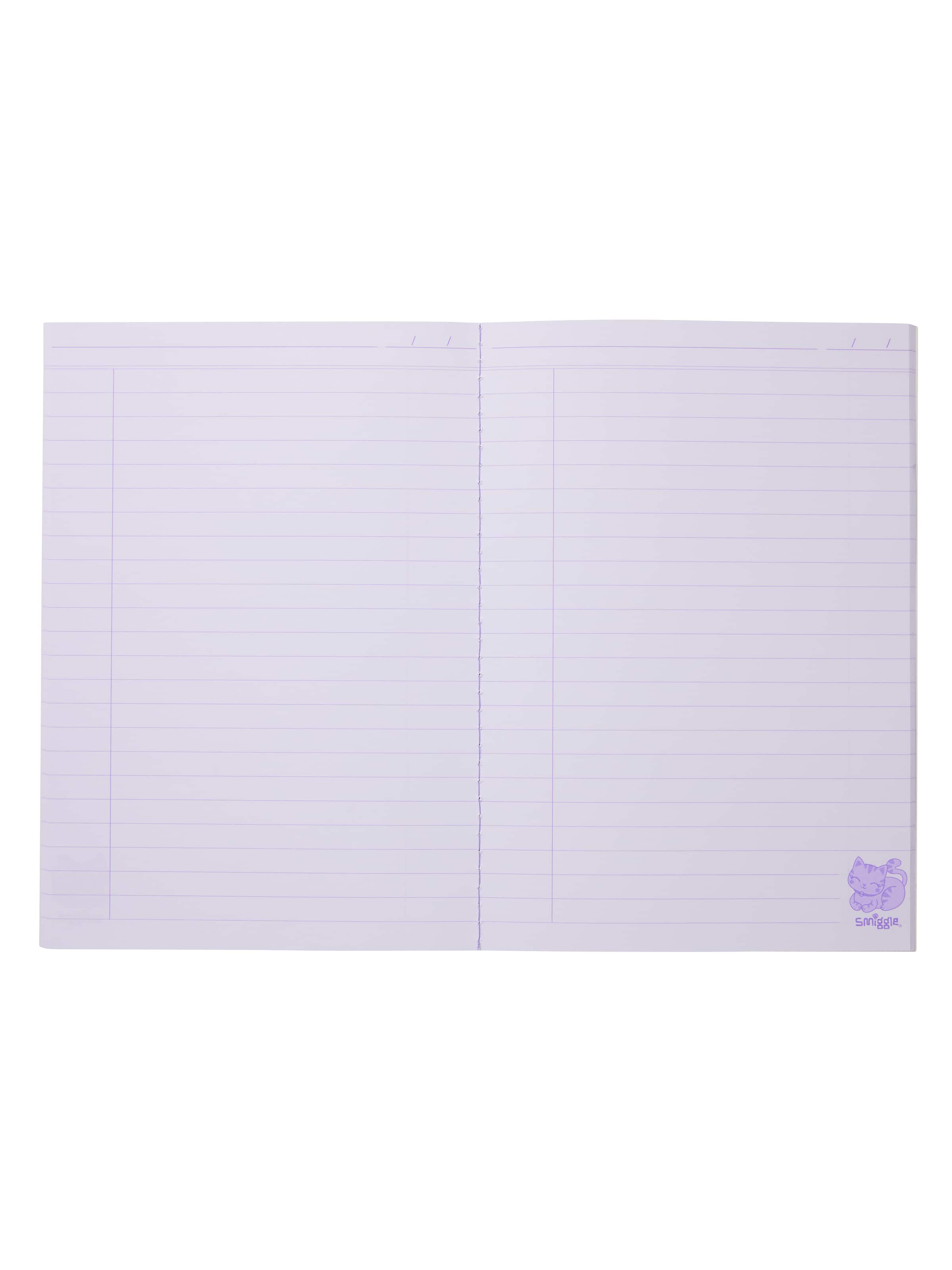 Smiggle – Verspieltes A5 liniertes Notizbuch