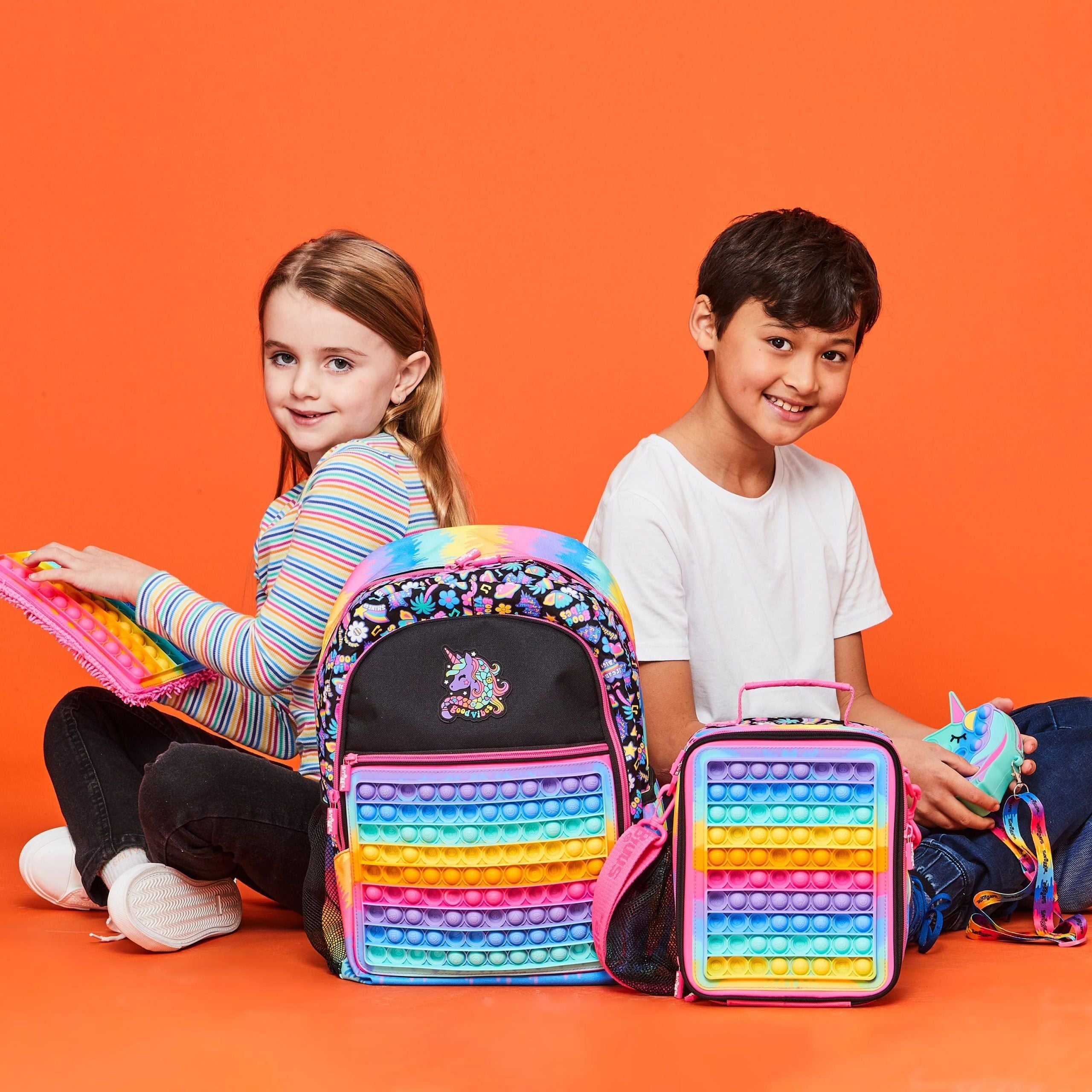 Smiggle – Popem Popit Lunch- und Umhängetasche zum Aufhängen