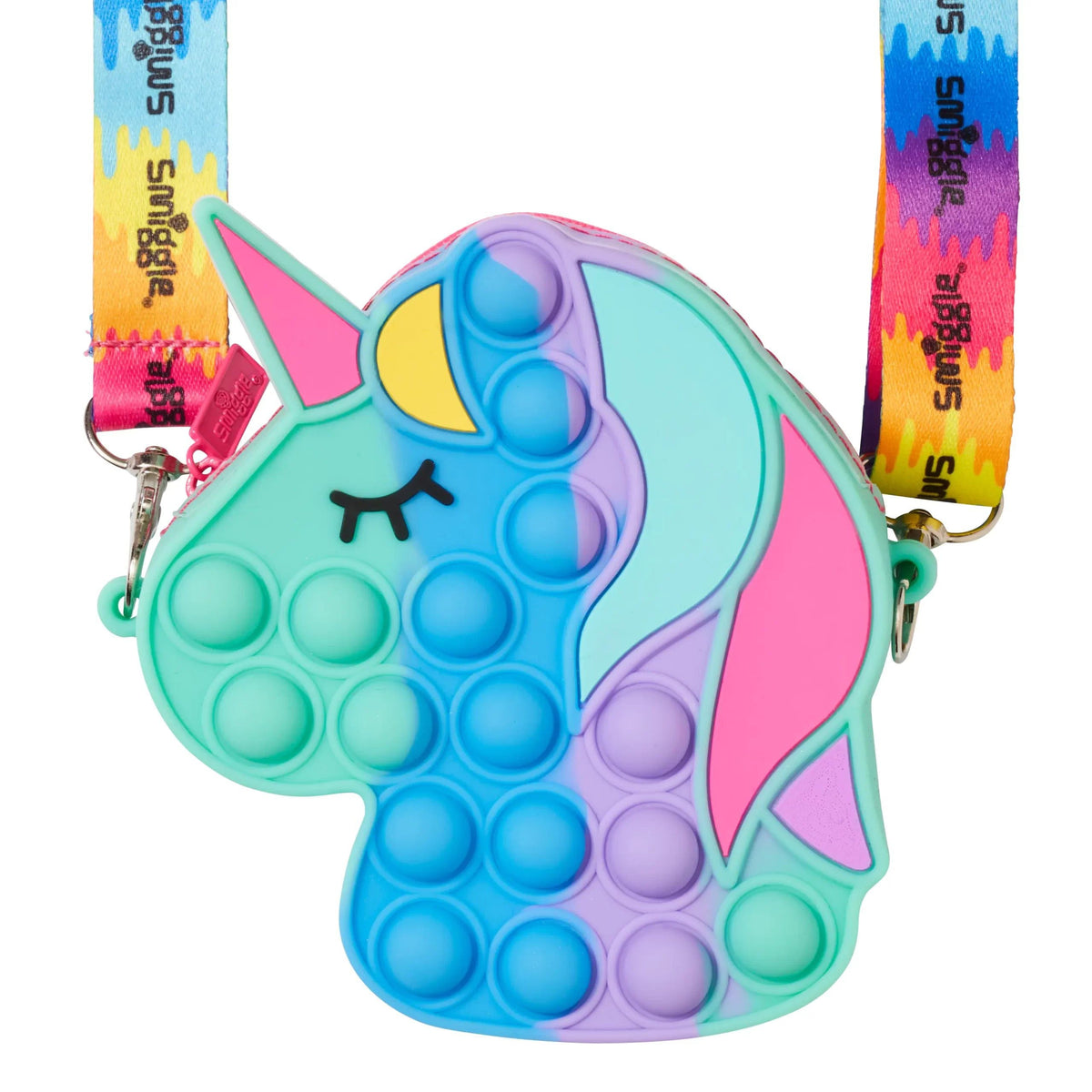 Smiggle - Popit Unicorn Kleine Umhängetasche mit Riemen