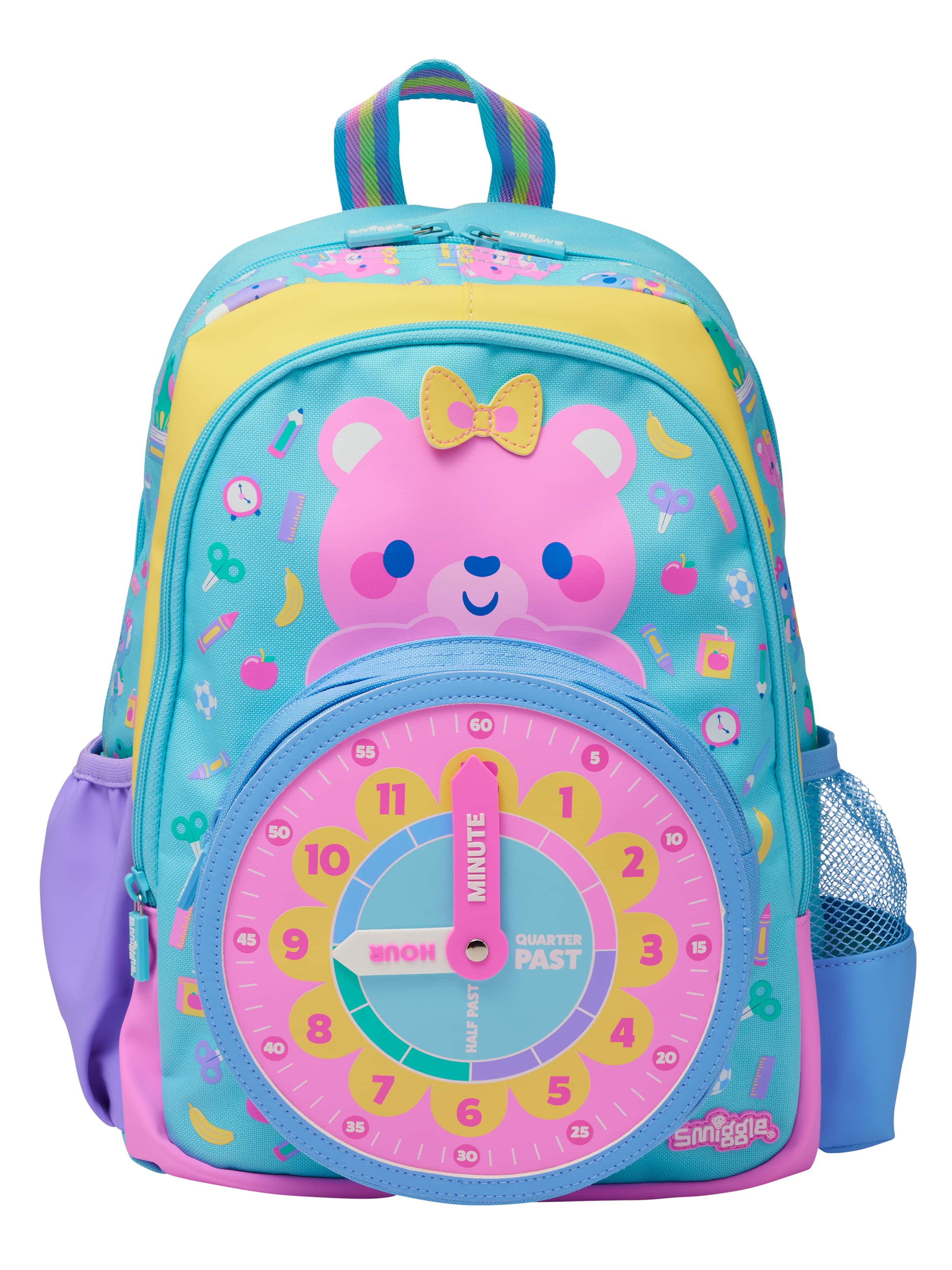 Smiggle - Ready 4-teiliges Kindergarten- und Krippenschul-Rucksack-Set