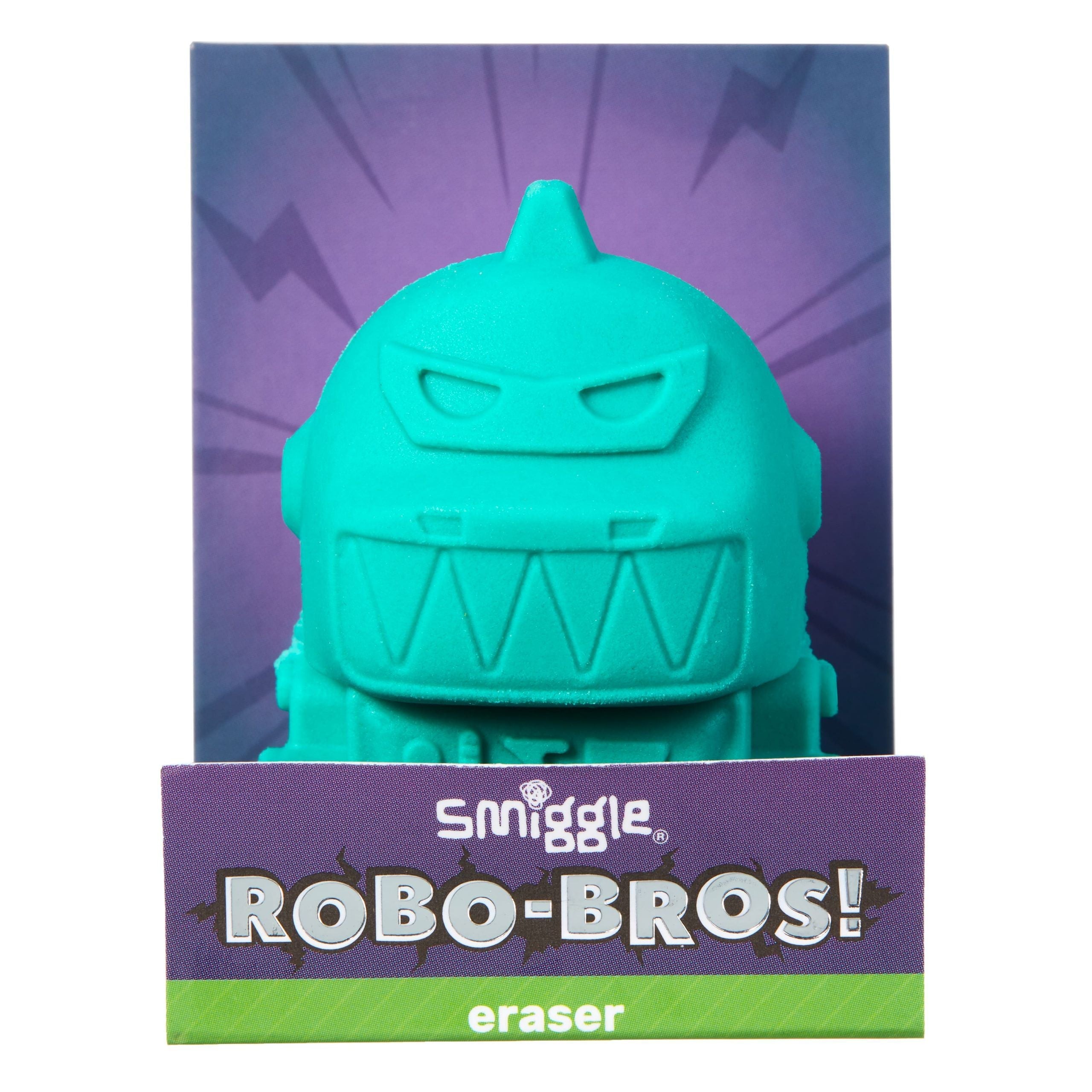 Smiggle – langlebiger Robo-Bros-Radiergummi