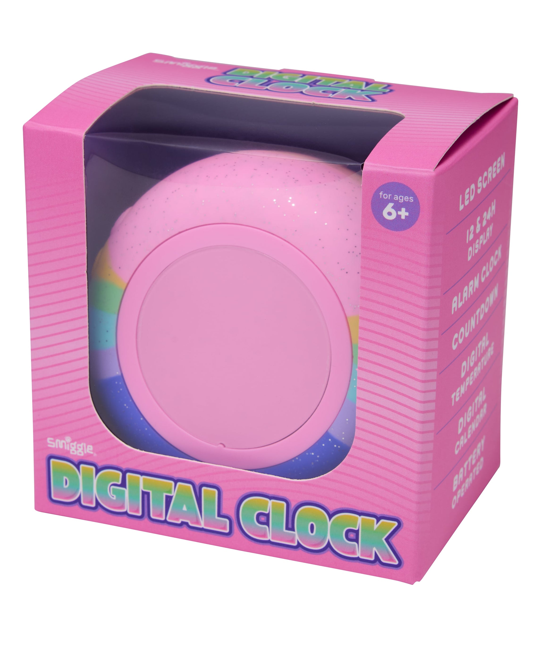 Smiggle - Round Dijital Masa Saati