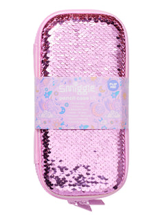 Smiggle - Federmäppchen mit Pailletten-Magie und Schreibwarenset