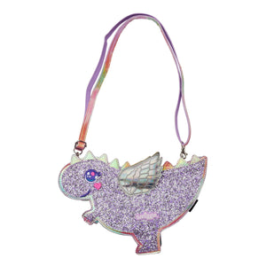Smiggle – Süße Glitzer-Dinosaurier-Umhängetasche
