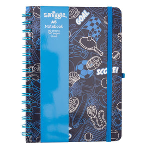 Smiggle – Shine A5 Spiralnotizbuch