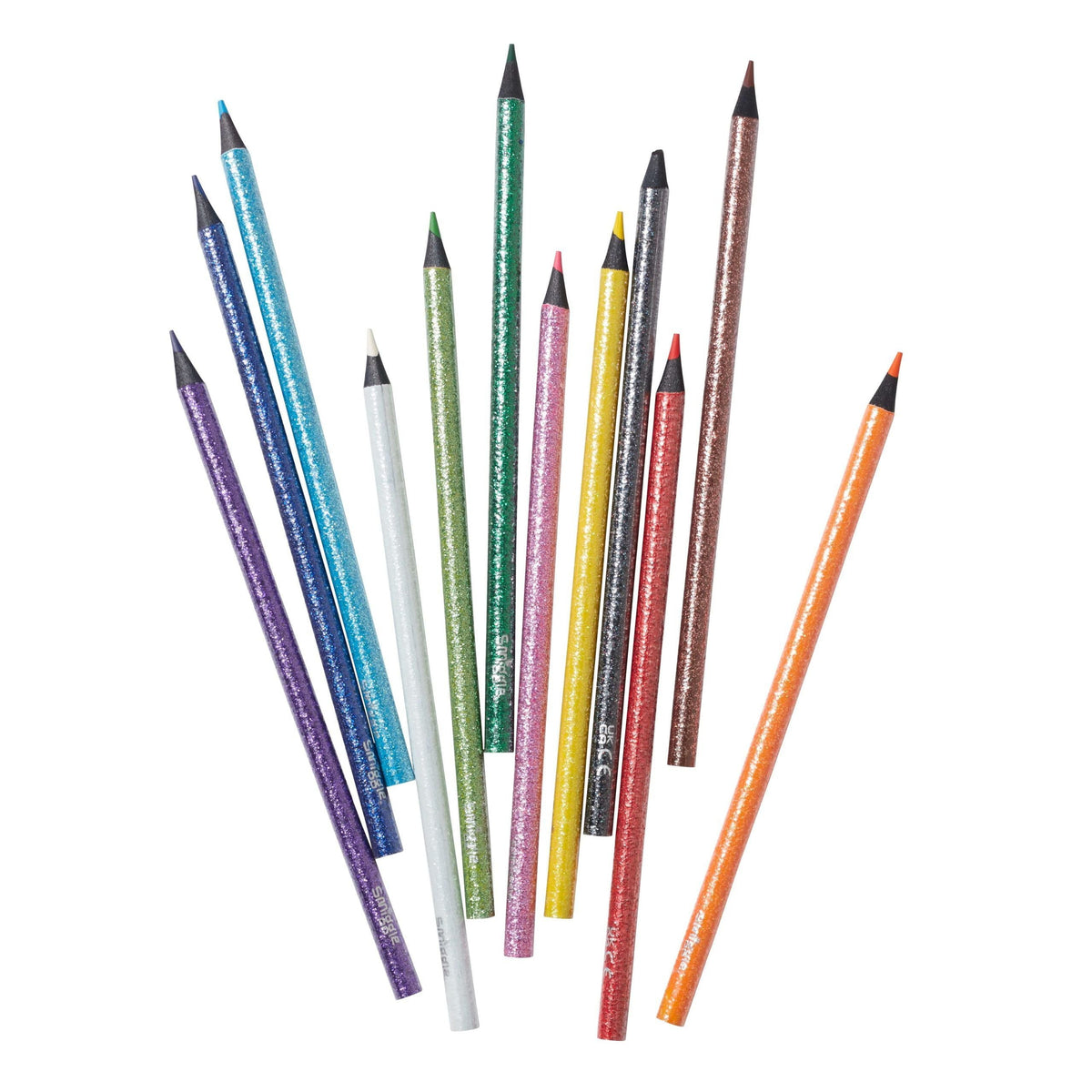 Smiggle - Glitzernde 12er Buntstifte