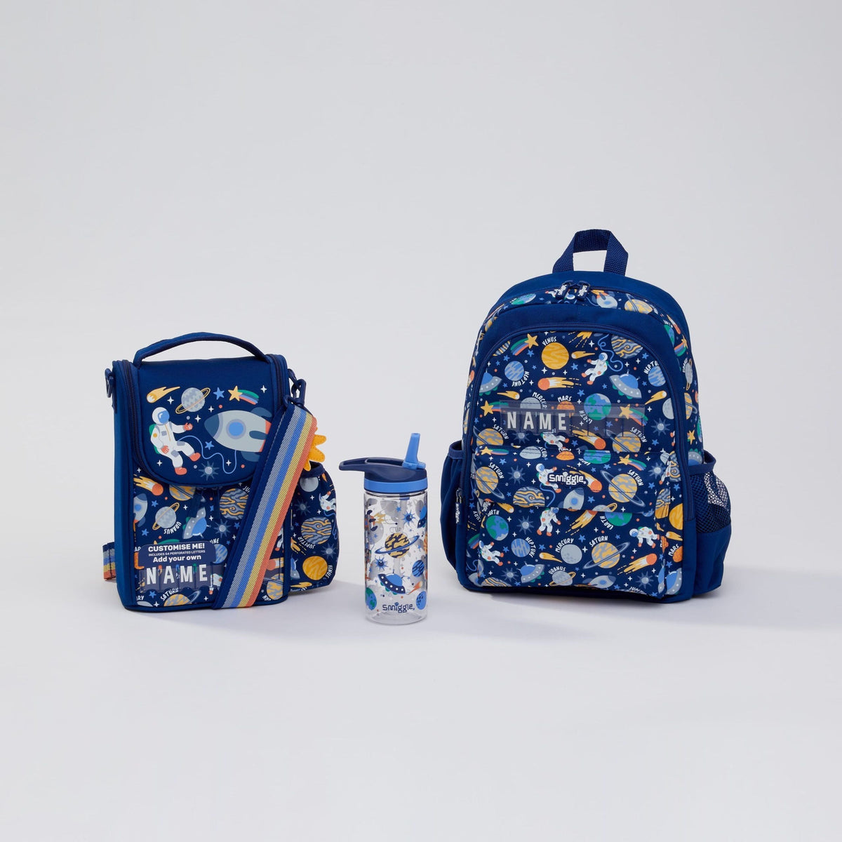 Smiggle - Sky Hi Junior 3-teiliges Kindergarten- und Krippenrucksack-Set