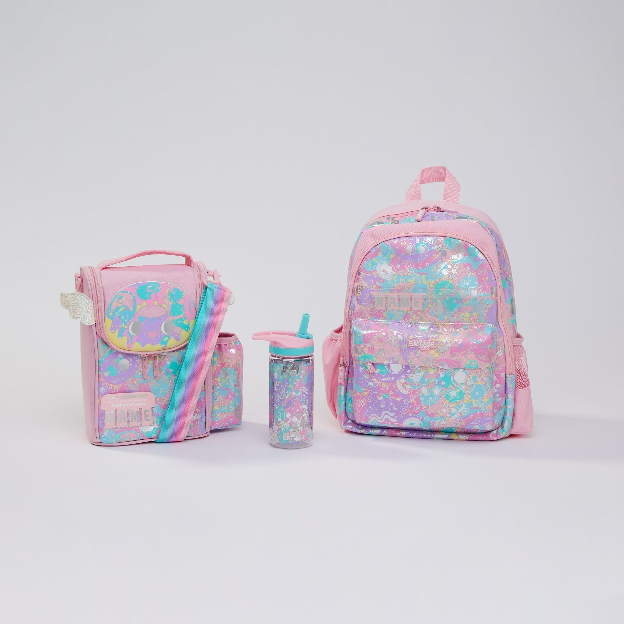 Smiggle - Sky Hi Junior 3-teiliges Kindergarten- und Krippenrucksack-Set