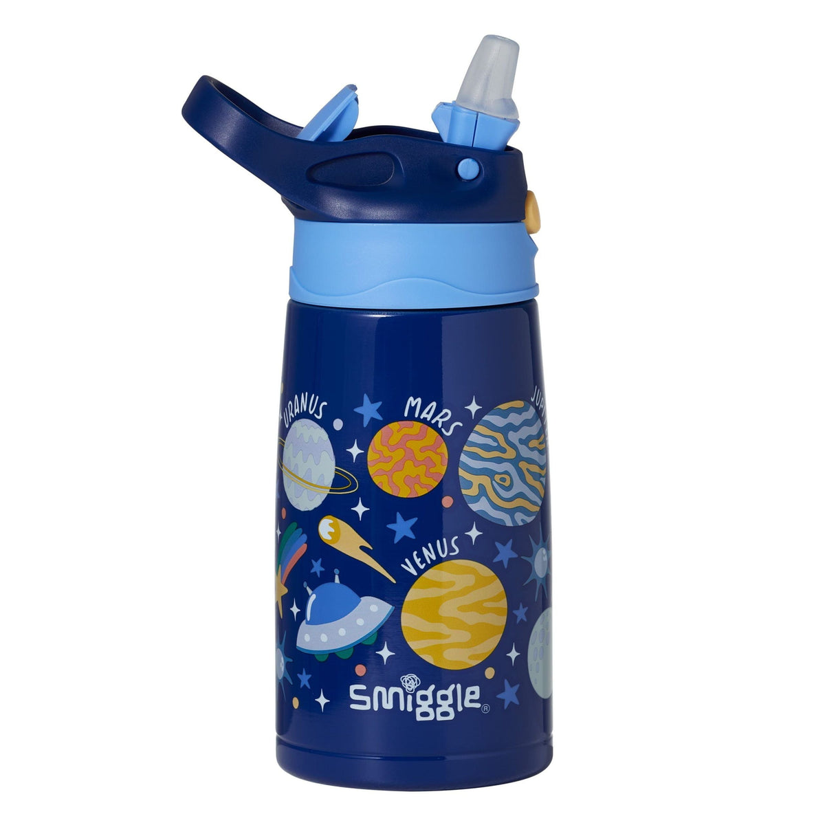 Smiggle - Sky Hi Junior 400 ML Stahlflasche