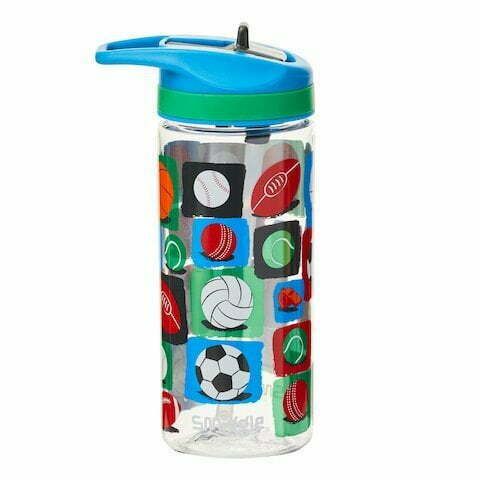 Smiggle - Sky Hi Junior 440 ML BPA-freie Trinkflasche mit Strohhalm