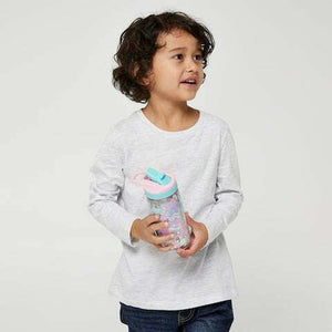 Smiggle - Sky Hi Junior 440 ML BPA-freie Trinkflasche mit Strohhalm