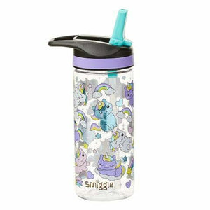 Smiggle - Sky Hi Junior 440 ml BPA-freier Trinker mit Strohhalm