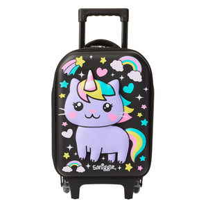 Smiggle - Sky Hi Junior Kinderkoffer mit Rollen und Lichtern
