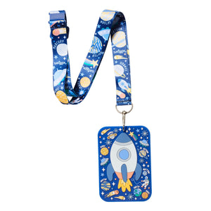 Smiggle - Sky Hi Junior Schulkartenhalter mit Kordelzug